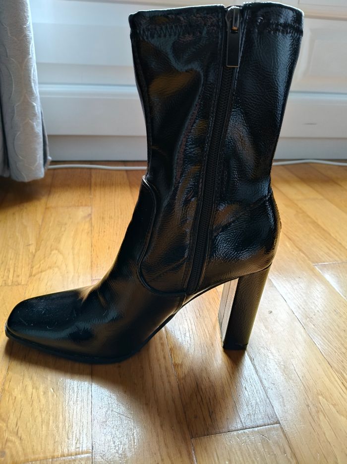 Bottines noires femme 38 - photo numéro 5