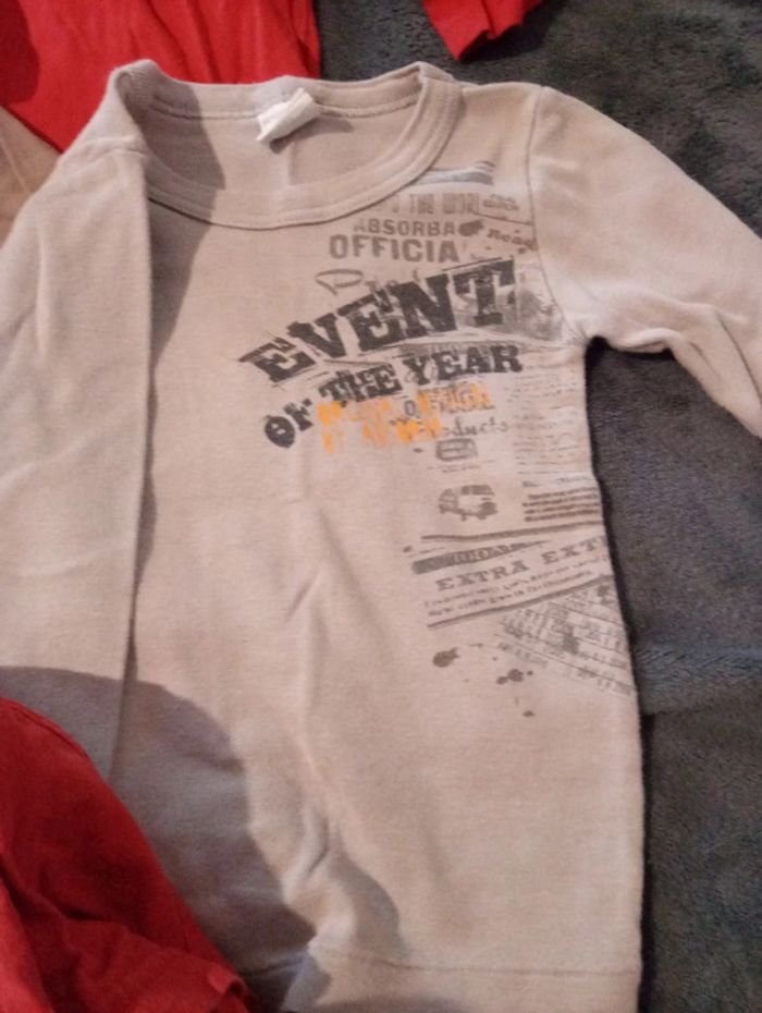 Lot de 10 t-shirts manches longues 3 ans - photo numéro 9