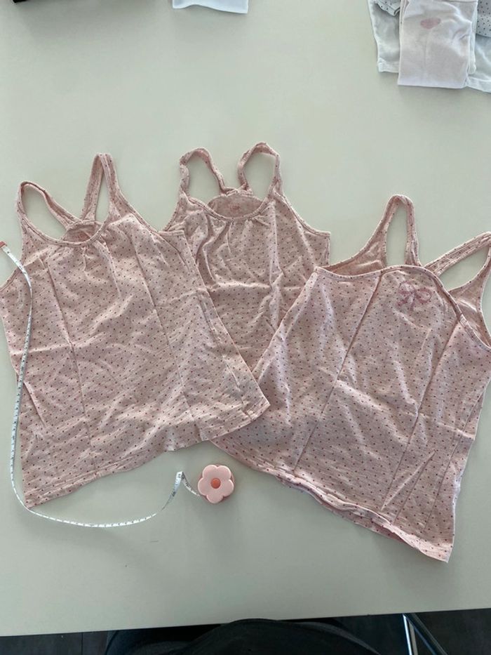 Lot de 3 maillots de corps LCDP rose 12 ans - photo numéro 6