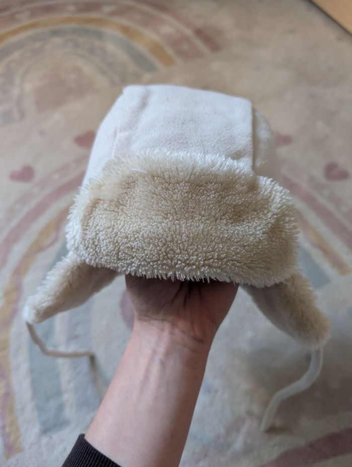 Bonnet d'Aviateur/ Chapka Petit Bateau - Taille 12/18 mois - photo numéro 2