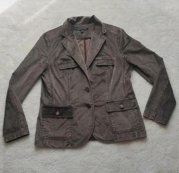 Veste blazer en velours marron Saint Hilaire 42