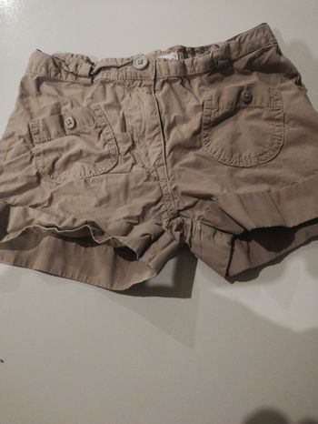 Short marron salso bamba 4 ans
