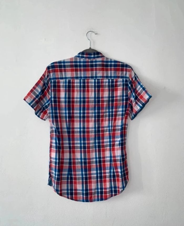Chemise rouge et bleu homme taille 36 - photo numéro 3