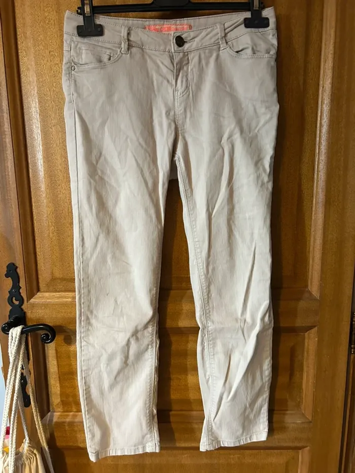 Pantalon beige