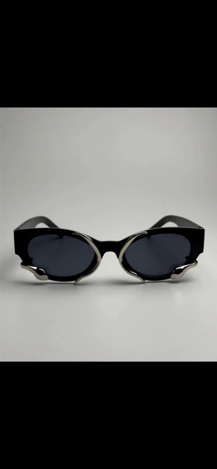 Lunettes serpent Argenté aesthetic - photo numéro 3