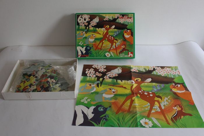 Nathan Puzzle Bambi et ses amis 60 pcs - photo numéro 2