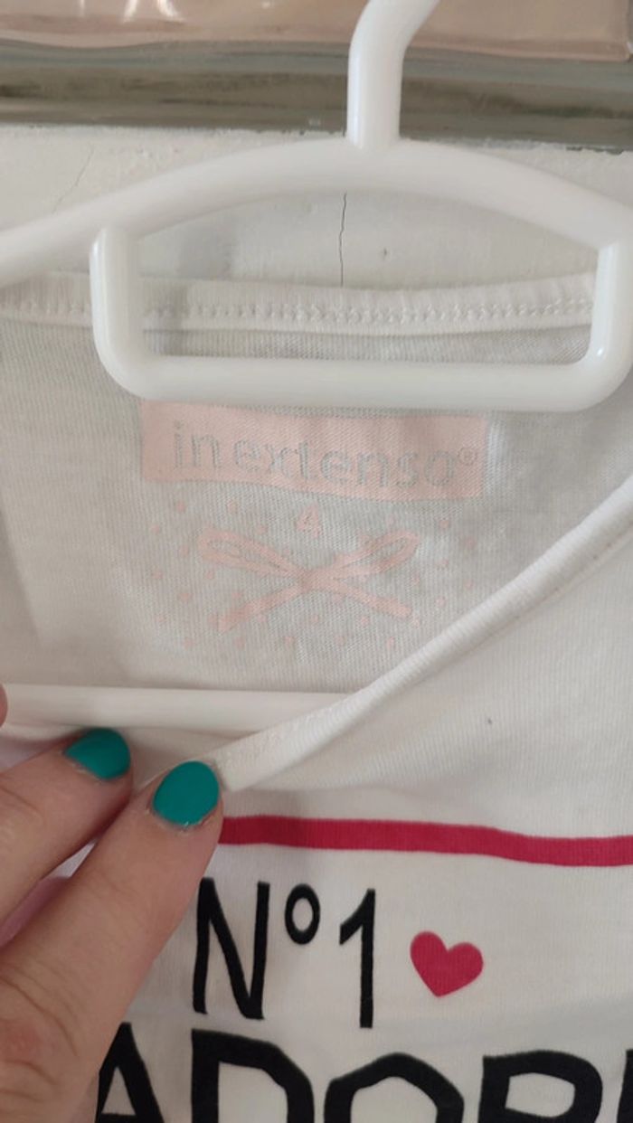 Tee-shirt in extenso 4 ans - photo numéro 2