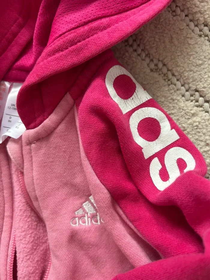 Veste Adidas rose - photo numéro 4
