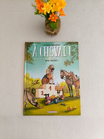 Livre À cheval 3 Delcourt
