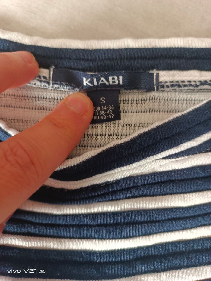 Marinière allaitement taille S - photo numéro 4