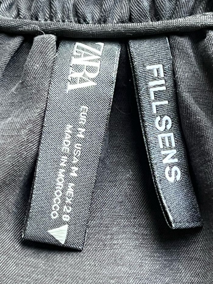 Robe cintrée satinée Zara M - photo numéro 6