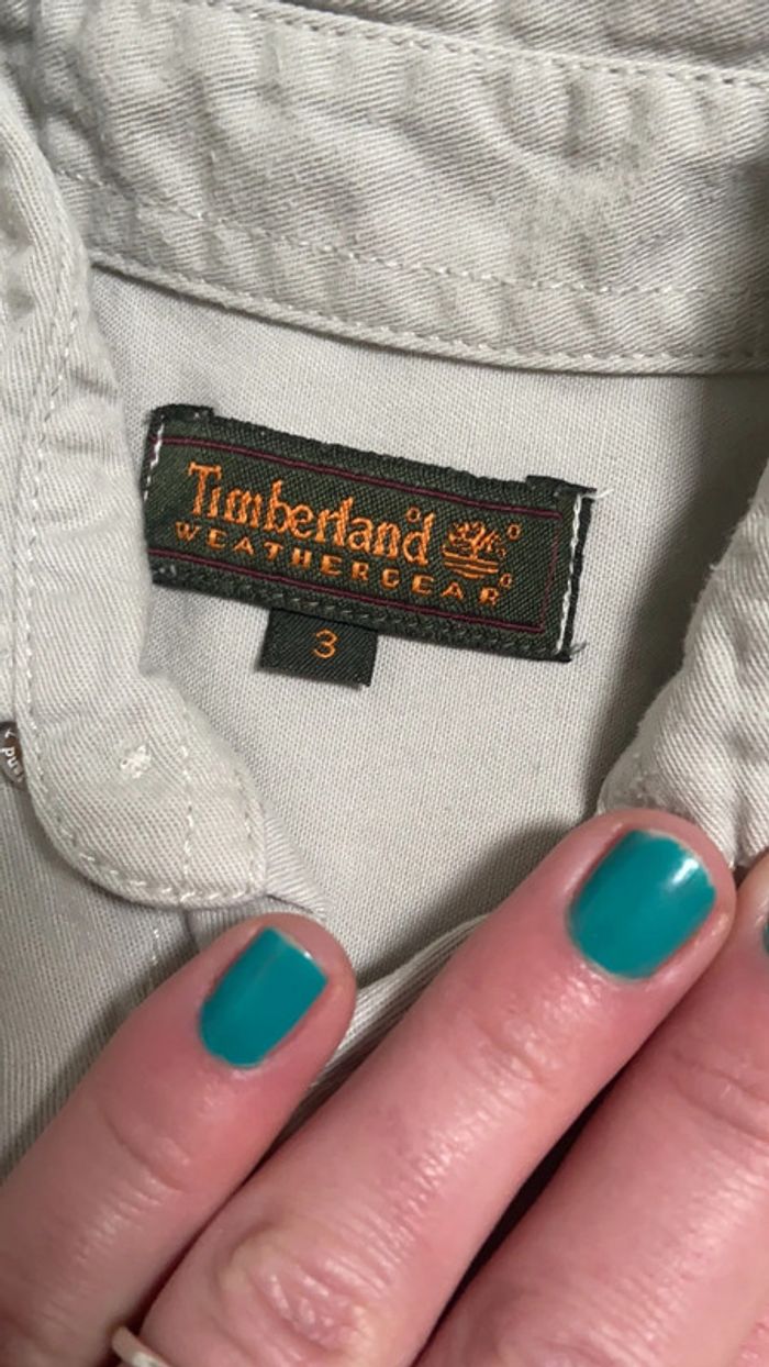 Chemise _ Timberland _ 3 ans - photo numéro 2