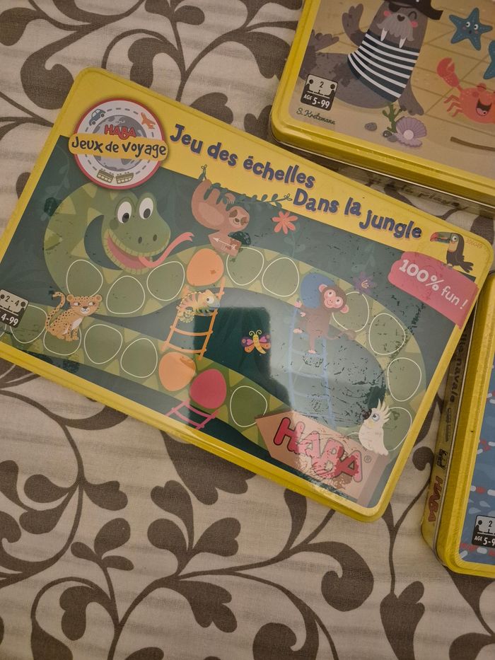 3 jeux de voyages neuf haba - photo numéro 4
