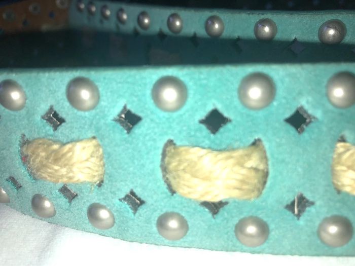 Ceinture turquoise 90 - photo numéro 4