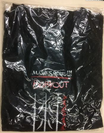 T-shirt manches longues burnout