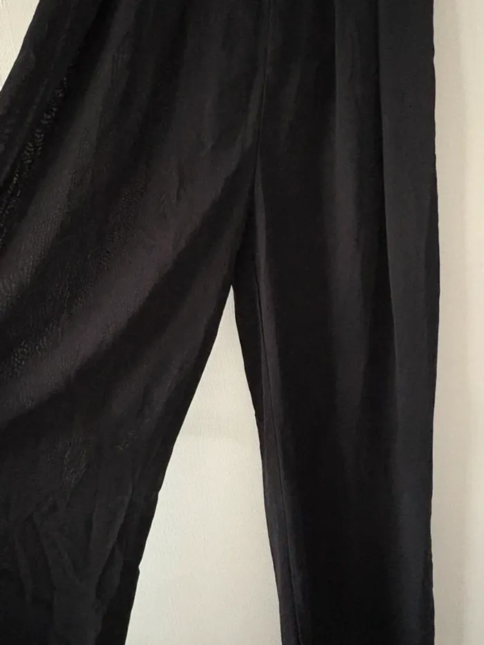 Pantalon fluide noir - photo numéro 3