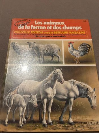 Livre les animaux de la ferme