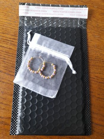 Boucles d'oreilles perles