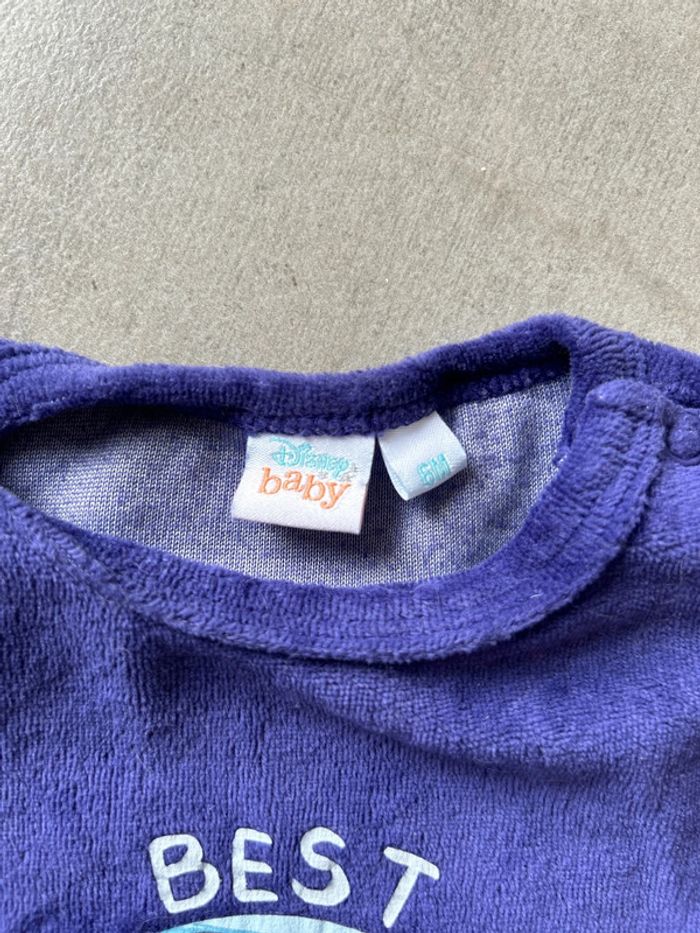 Ensemble bébé velours 6 mois - photo numéro 3