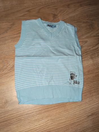 Pull sans manche 6 ans