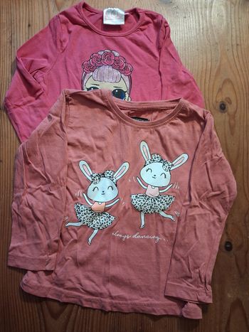 T.shirt fille - 3/4 ans - Différentes Marques