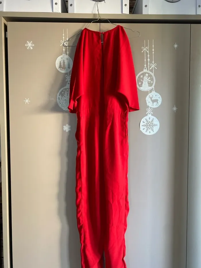 Combinaison pantalon rouge - taille 36 - photo numéro 5