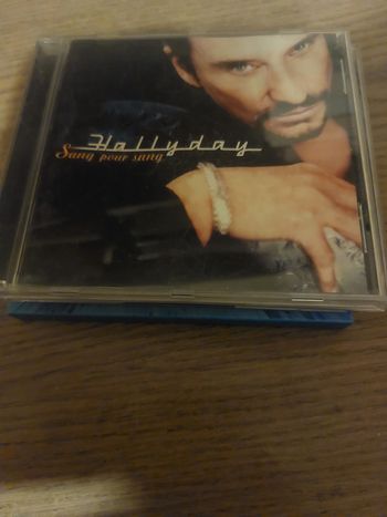 Cd Johnny Hallyday sang pour sang 