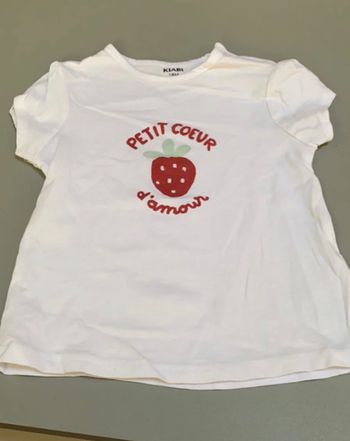 Tee shirt manche courte