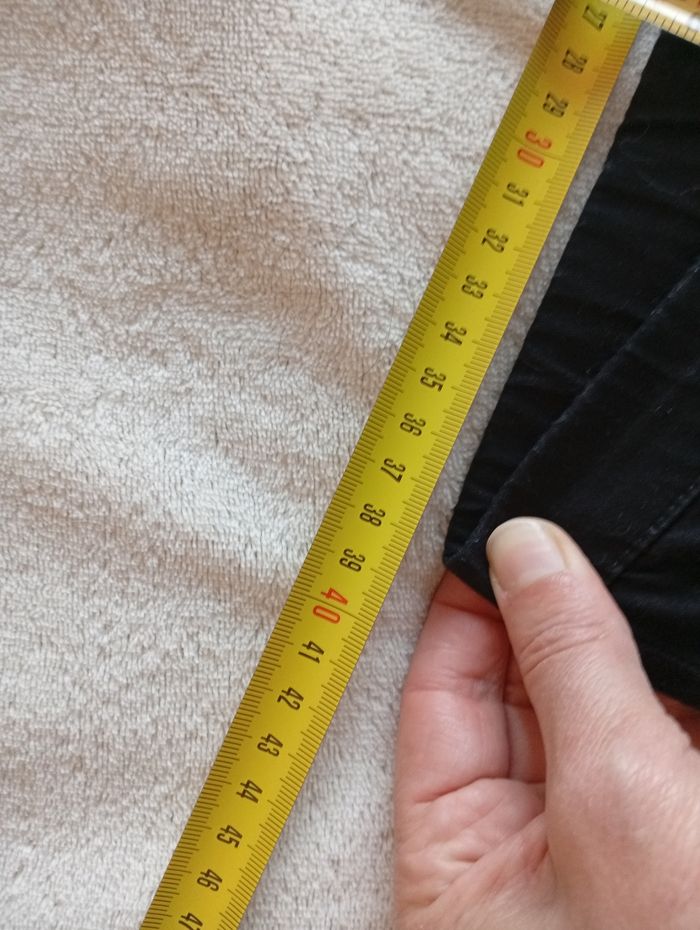 Pantalon noir ceinture élastique 36 - photo numéro 10