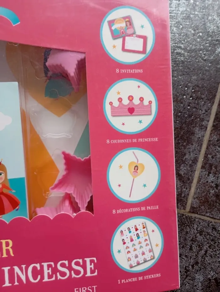 Coffret organiser une fête de princesse - photo numéro 4