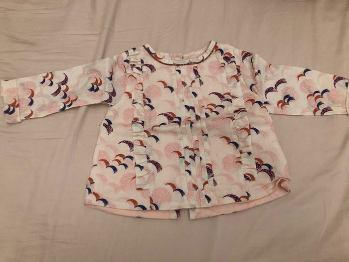 Blouse tee shirt Marèse 12 mois neuve