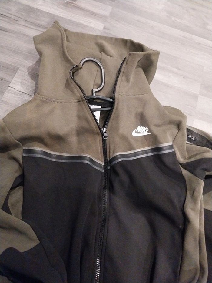 Veste nike tech verte kaki - photo numéro 6