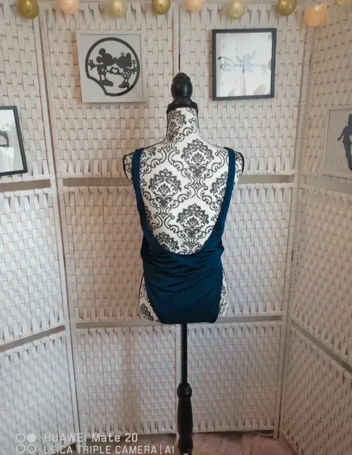 💕Joli Maillot de bain 1 pièce  bleu marine étam - femme T44💕 - photo numéro 2