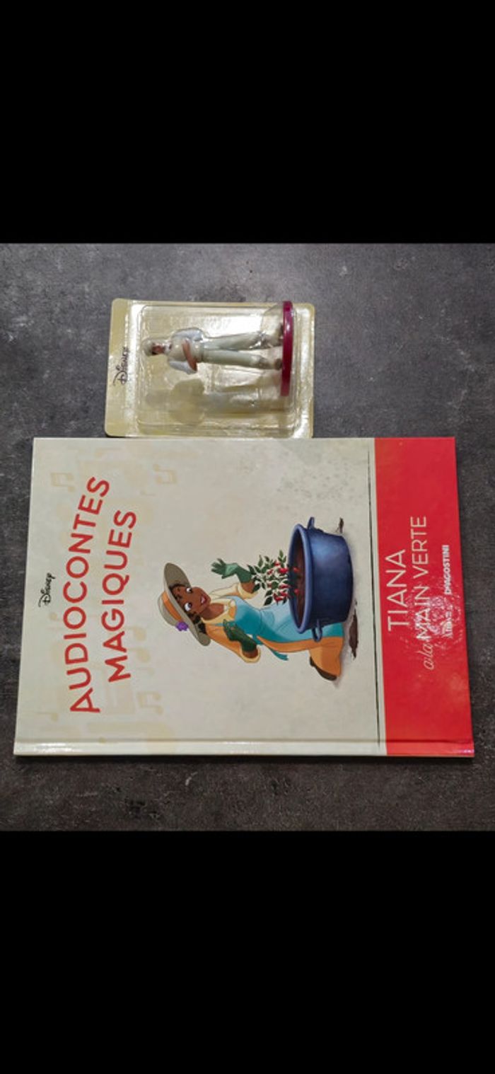 Livre et figurine150 des audiocontes Magiques altaya audio conte audio compte disney