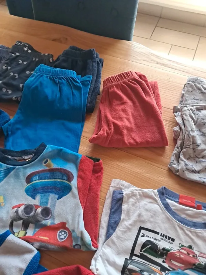 Lot pyjama garçon - photo numéro 3