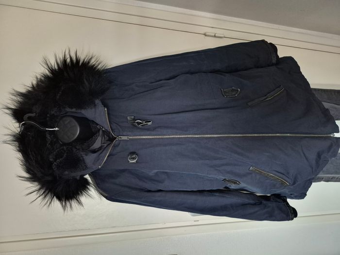 Manteau One Step bleu marine - Taille 44 - Très bon état - photo numéro 4
