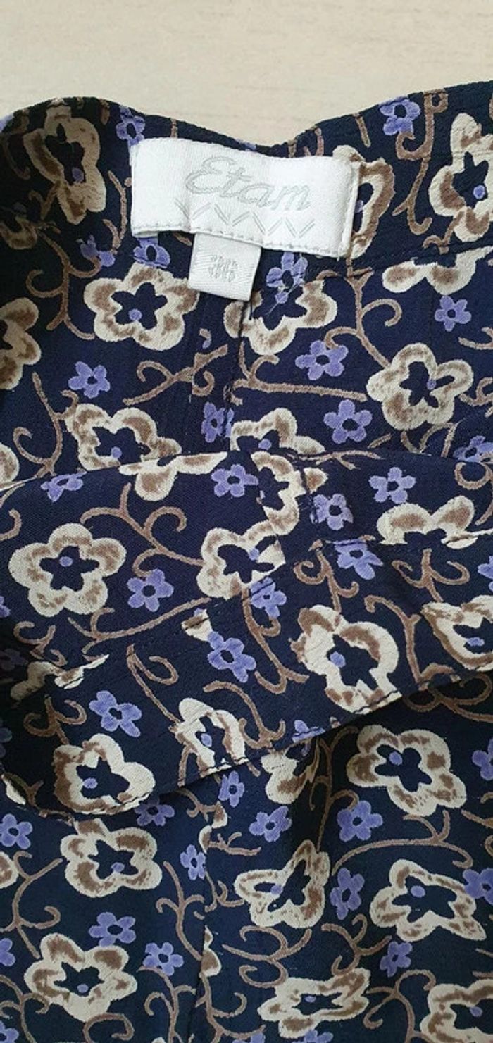 Short fleuri taille haute Etam - Taille S/36 - photo numéro 2