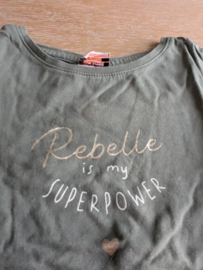 Tee shirt 5 ans fille TAO - photo numéro 3