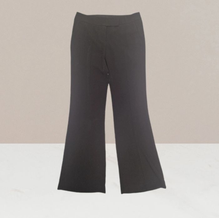 Pantalon jambes larges en toile taille 36