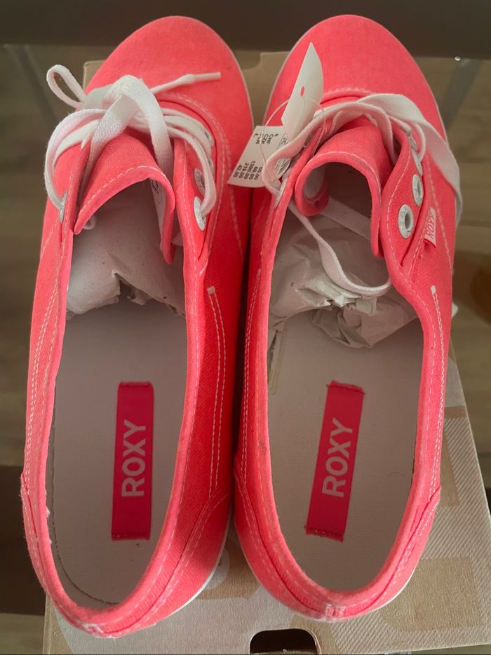 Baskets en toile neuves ROXY T41 - photo numéro 6