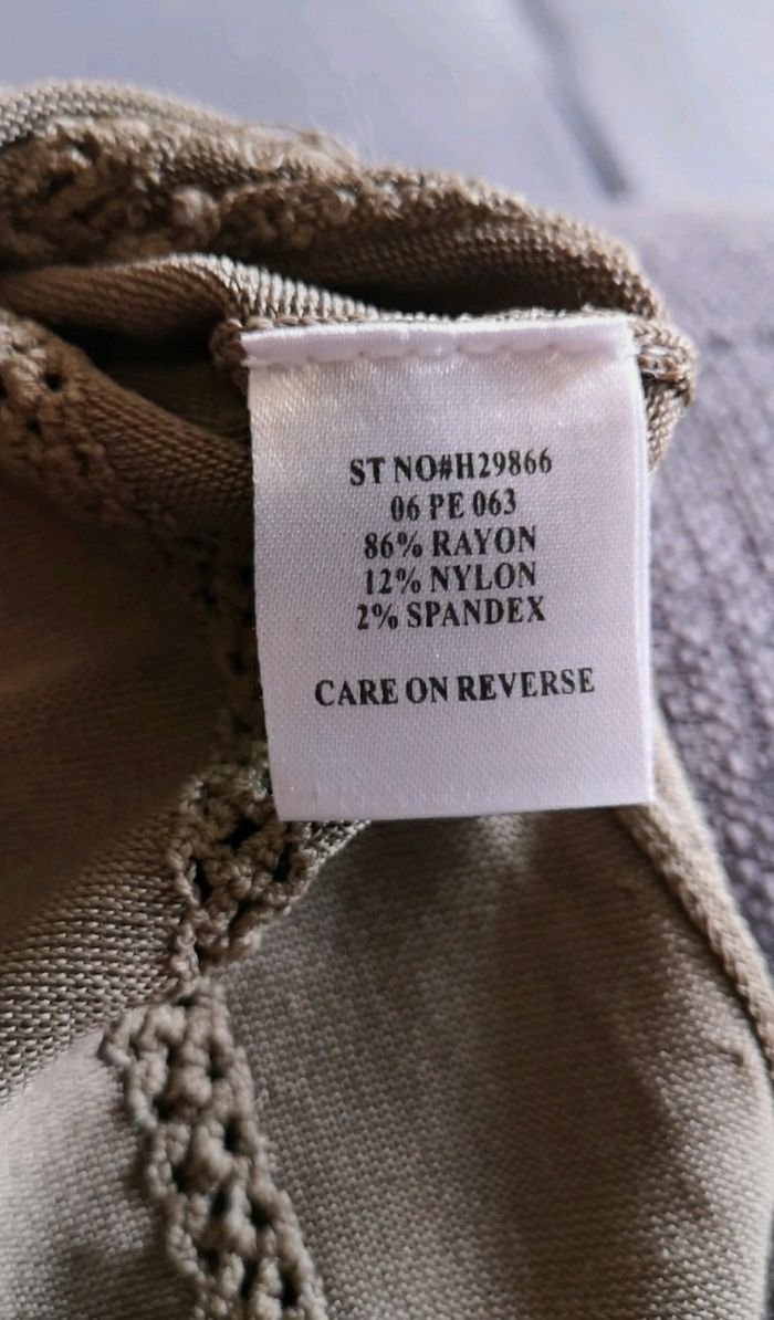 T shirt kaki - photo numéro 7