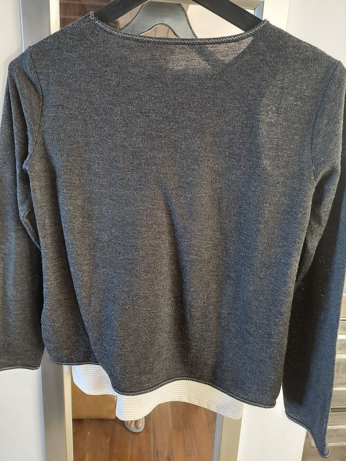 Duo tee shirt 12ans a superposé C&A - photo numéro 2