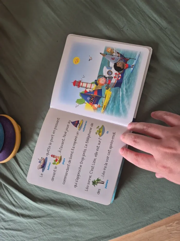 Livre ptit garçon en bateau avec leo - photo numéro 6