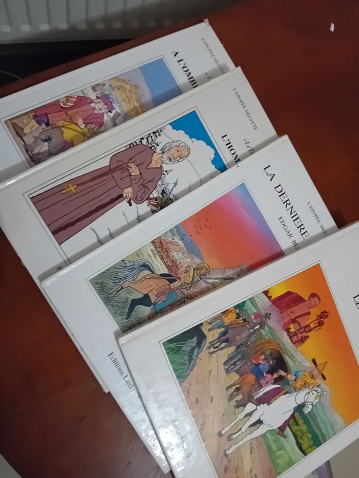 Lot de 4 bd le convoi, etc.