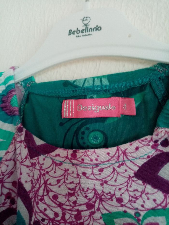 Robe fleurie /fille /desigual/4 ans - photo numéro 11