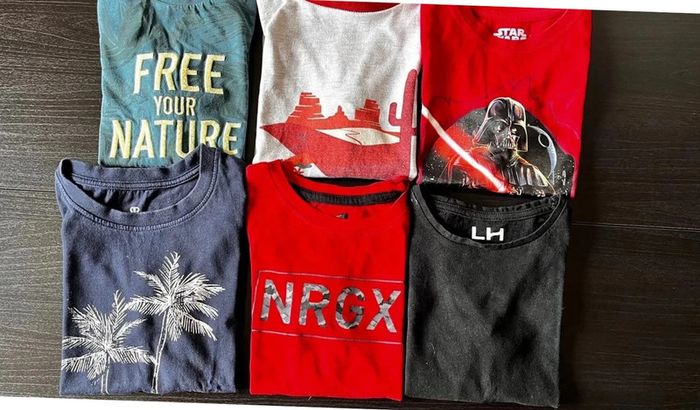 Lot 6 t-shirt MC