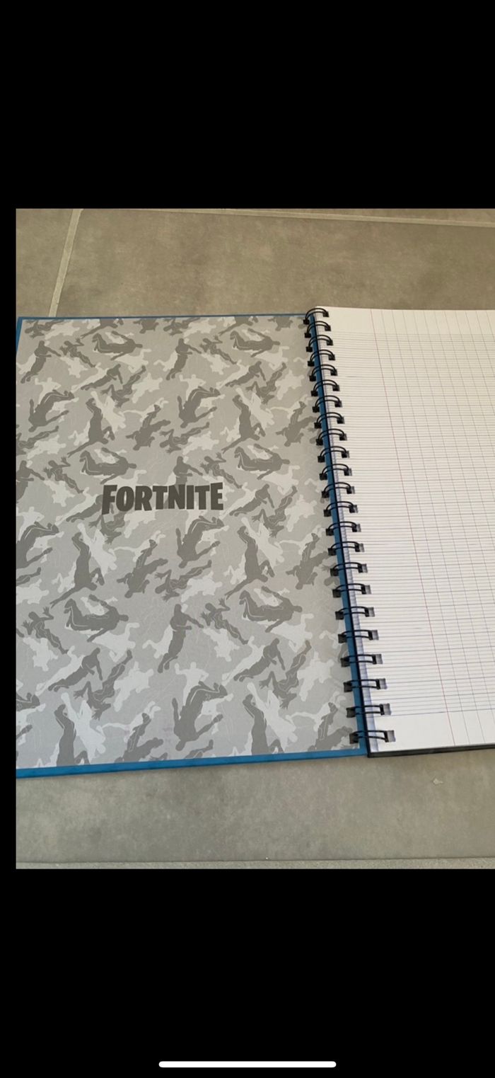 Cahier à spirale rigide Fortnite - photo numéro 4