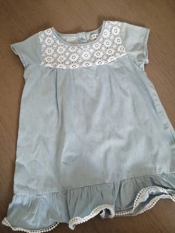 Robe en jeans creeks 24 mois