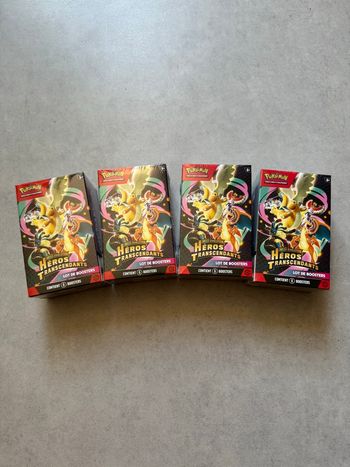 Lot bundle Pokémon héros transcendants 2.5