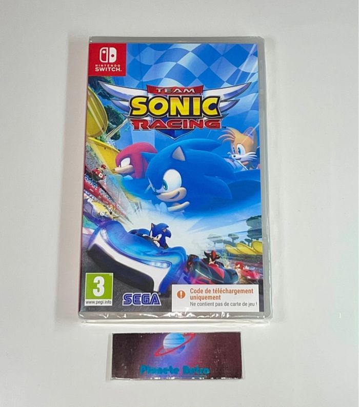 Team Sonic Racing - Nintendo Switch Neuf Code Téléchargement VF